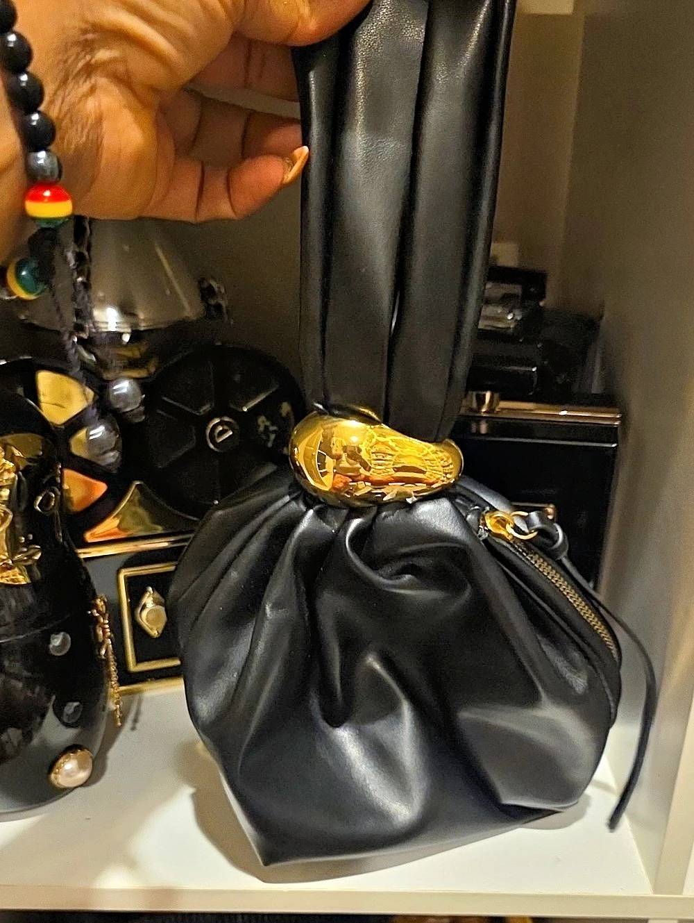 Black Shoulder Bag Beand New.
